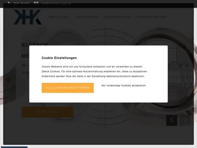 Website von K. H. Klütsch Ingenieurges. mbH