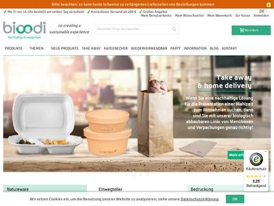 Website von Ciparo Products B.V.