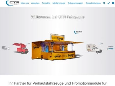 Website von CTR-Fahrzeugtechnik GmbH