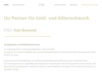 Website von FSK Franz Skowronek KG
