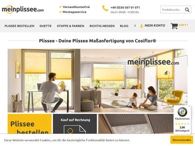 Website von www.sonnenschutz.com GmbH