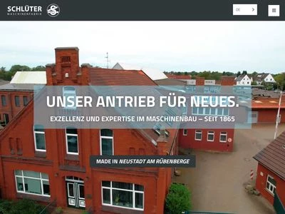 Website von H. Schlüter GmbH