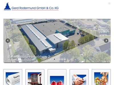 Website von Gerd Rodermund GmbH & Co. KG