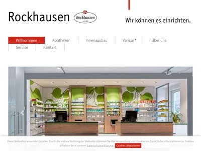 Website von Ernst Rockhausen Söhne GmbH & Co. KG