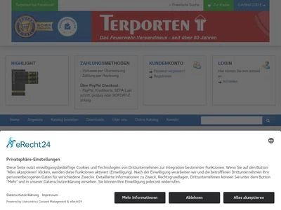 Website von Heinrich Terporten e.K.
