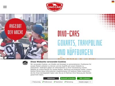 Website von DINOCARS Evers GmbH