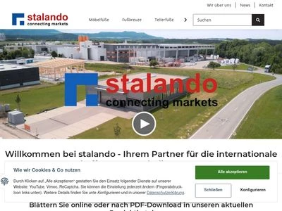 Website von stalando GmbH