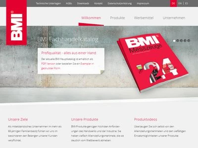 Website von Bayerische Maßindustrie A. Keller GmbH