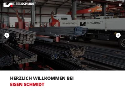 Website von Eisen Schmidt GmbH & Co. KG