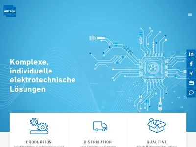 Website von MÜTRON Müller GmbH & Co. KG
