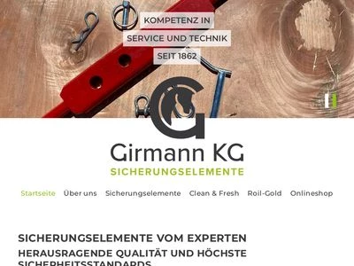 Website von Girmann KG