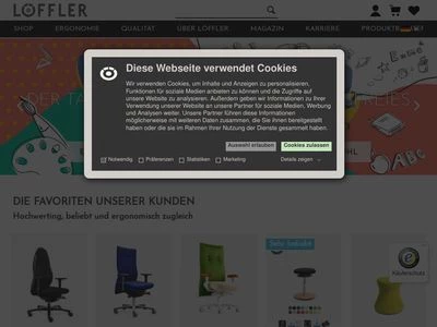 Website von LÖFFLER GmbH