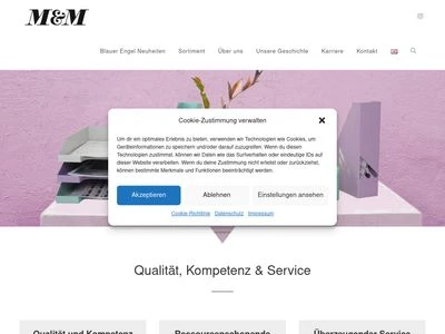 Website von Metzger & Mendle GmbH