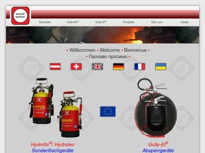 Website von Sion - Gerätetechnik GmbH