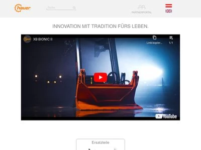 Website von Franz HAUER GmbH & CoKG