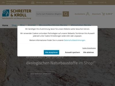 Website von Schreiter & Kroll GmbH