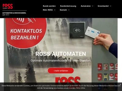 Website von Hermann Ross GmbH & Co. KG