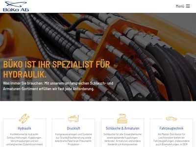 Website von BüKo AG
