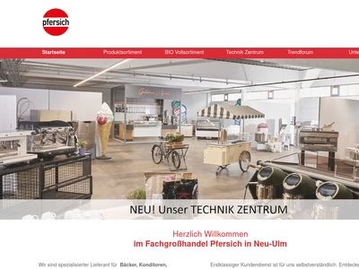Website von Alfred Pfersich GmbH & Co. KG
