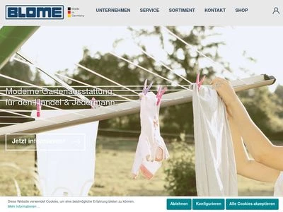 Website von Blome-Tillmann GmbH