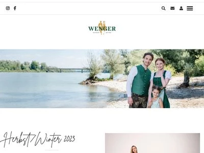 Website von Wenger Austrian Style KG