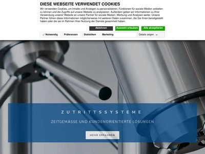 Website von bebarmatic Parksysteme GmbH