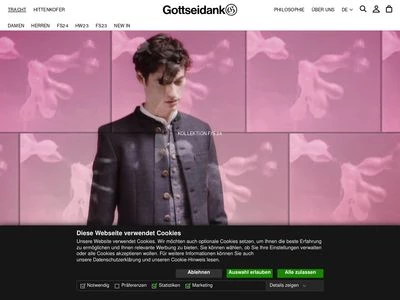Website von Gottseidank GmbH & Co.Kg
