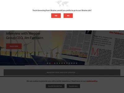 Website von Megger GmbH