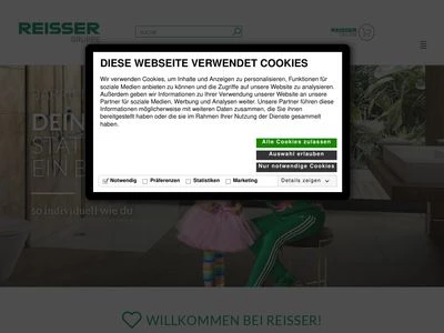 Website von REISSER AG