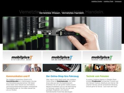 Website von mobilplus GmbH