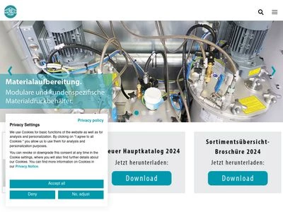Website von WALTHER Spritz- und Lackiersysteme GmbH
