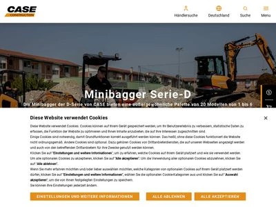 Website von CNH Deutschland GmbH