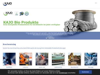 Website von KAJO GmbH
