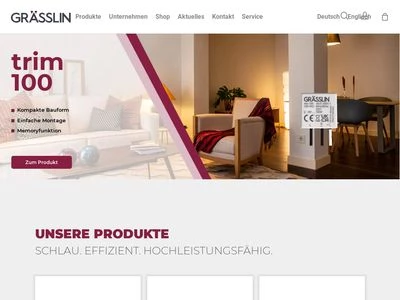 Website von Grässlin Zeitschalttechnik GmbH
