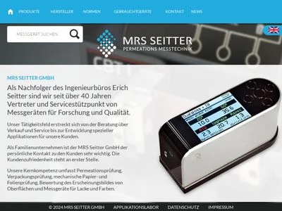 Website von MRS Seitter GmbH