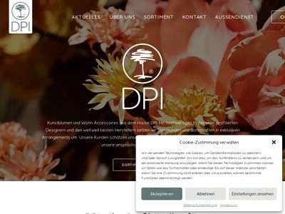 Website von DPI GmbH