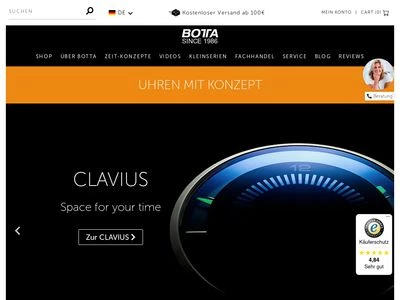Website von Botta-Design