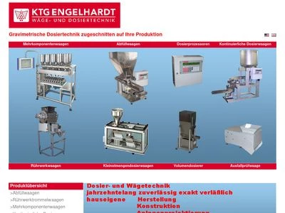 Website von KTG ENGELHARDT GmbH