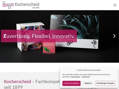 Website von Kocherscheid GmbH & Co. KG