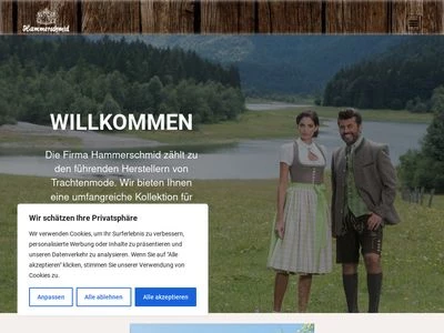 Website von Hammerschmid GmbH