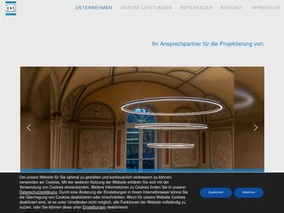 Website von ENT GmbH