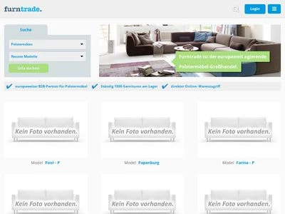 Website von Furn Trade GmbH