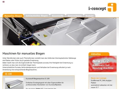 Website von i-concept GmbH & Co. KG