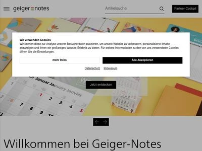 Website von Geiger-Notes AG