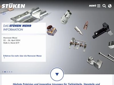 Website von Hubert Stüken GmbH & Co. KG