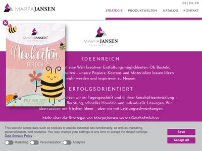 Website von L. Jansen GmbH & Co. KG