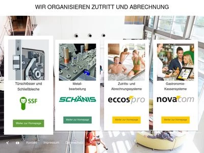 Website von Sächsische Schlossfabrik GmbH