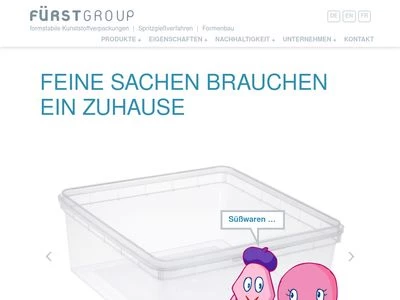 Website von FÜRST GmbH