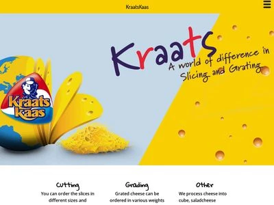 Website von Kraats Kaas B.V.