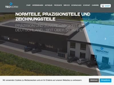 Website von TECNORM GmbH & Co. KG